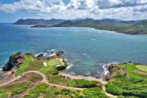 Cabot Saint Lucia (Point Hardy) 16th Out Aerial